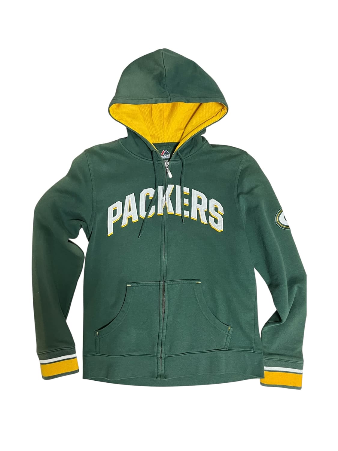 빈티지 마제스틱 그린 후드집업 상품이미지1