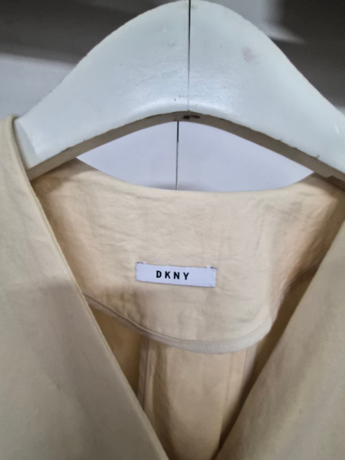 DKNY 린넨반팔자켓. 님프 레이스 스커트 상품이미지4