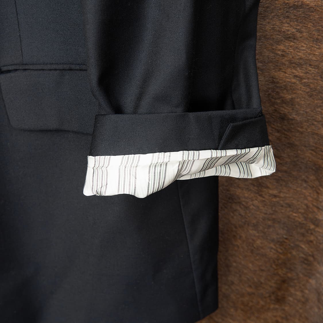 [48R] 00s 브룩스브라더스 SAXXON 울 금장 블레이져  상품이미지5