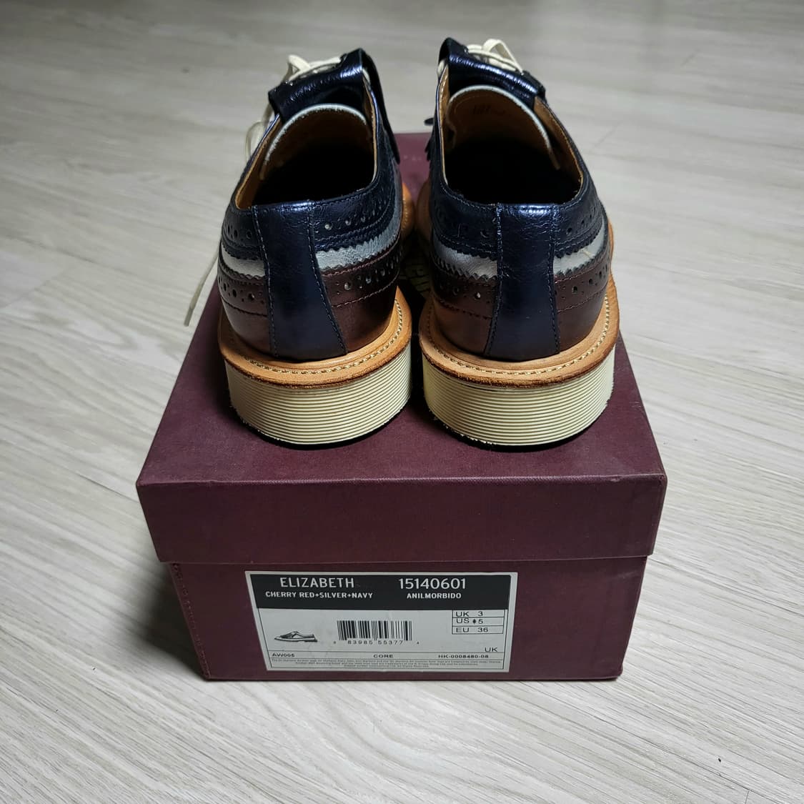 닥터마틴 엘리자베스 윙팁(uk3) 상품이미지4