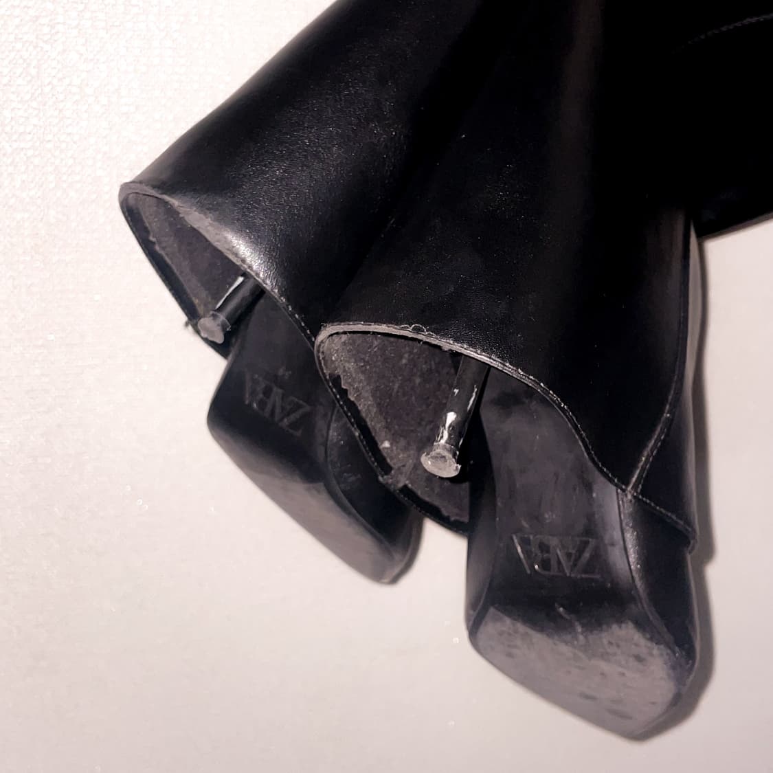 zara 자라 힐 게이터 부츠 상품이미지4