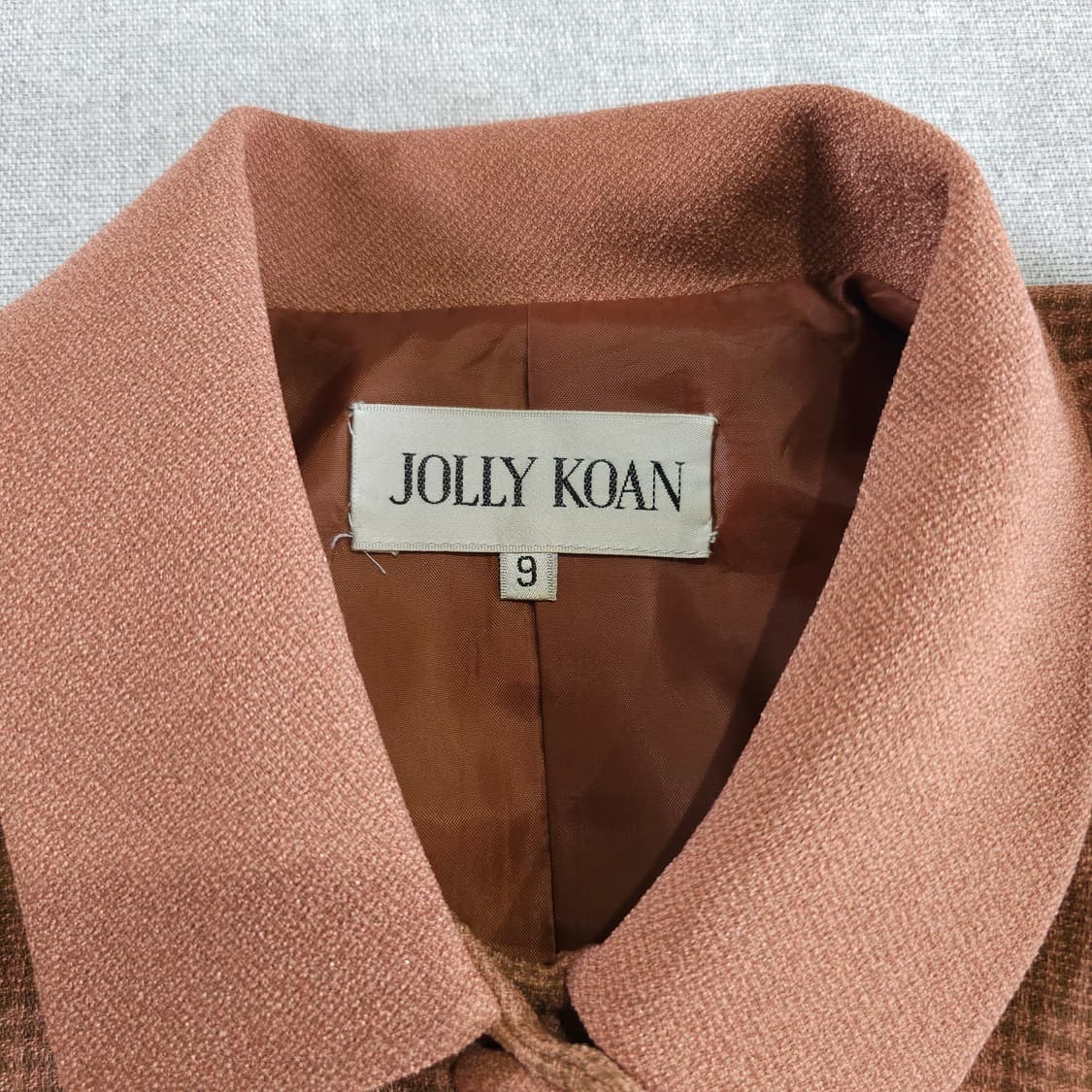 JOLLY KOAN 체크무늬 자켓 상품이미지4