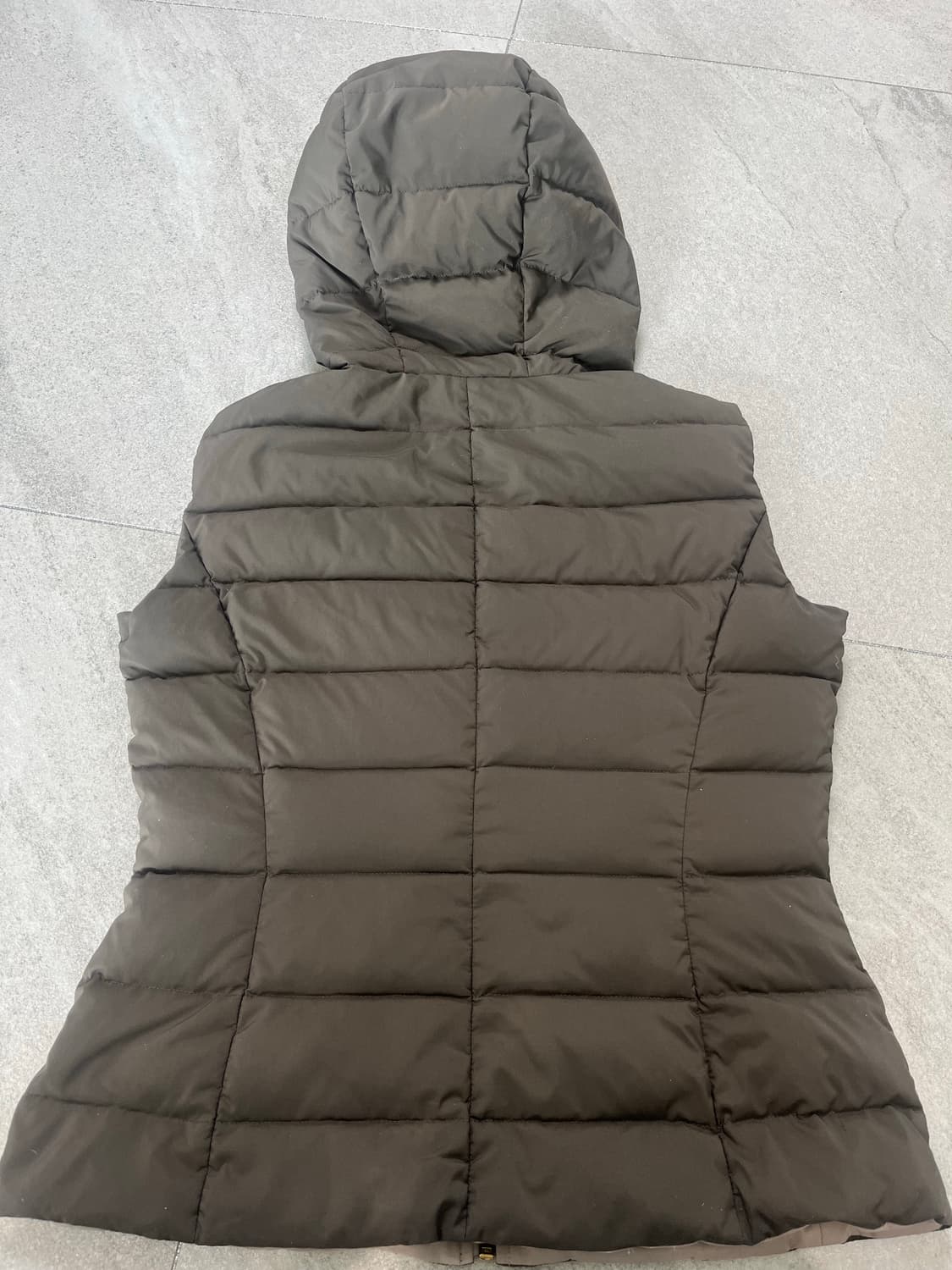 페델리 패딩조끼 브라운 44 상품이미지2