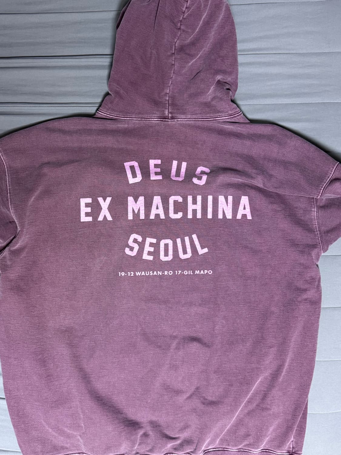 데우스 엑스 마키나 피그먼트 후드티 (L사이즈) 상품이미지2