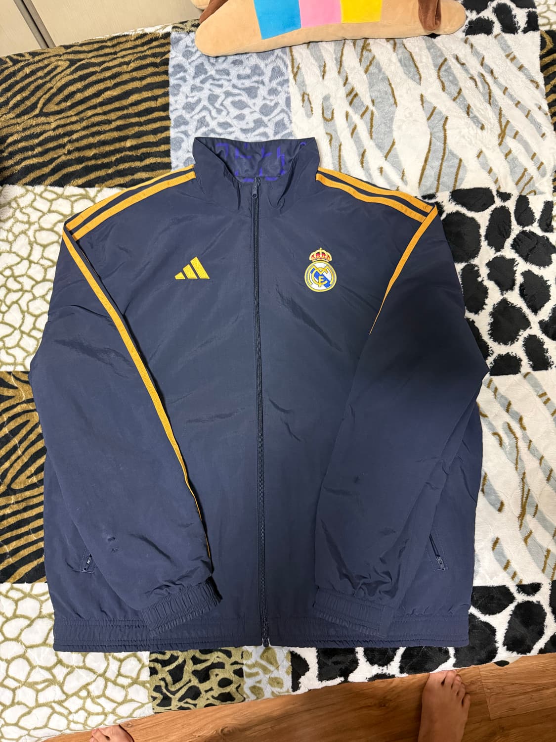 아디다스 레알마드리드 리버시블 자켓 상품이미지6