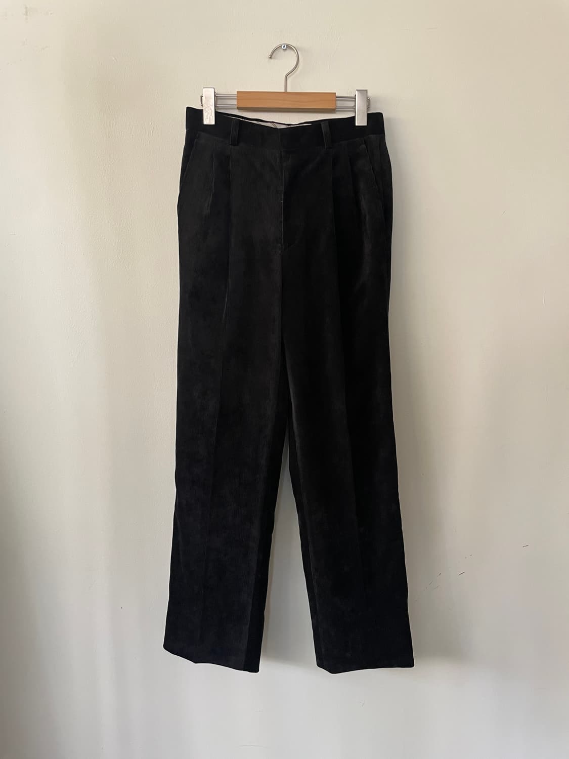 vintage straight two tuck corduroy pants 상품이미지1