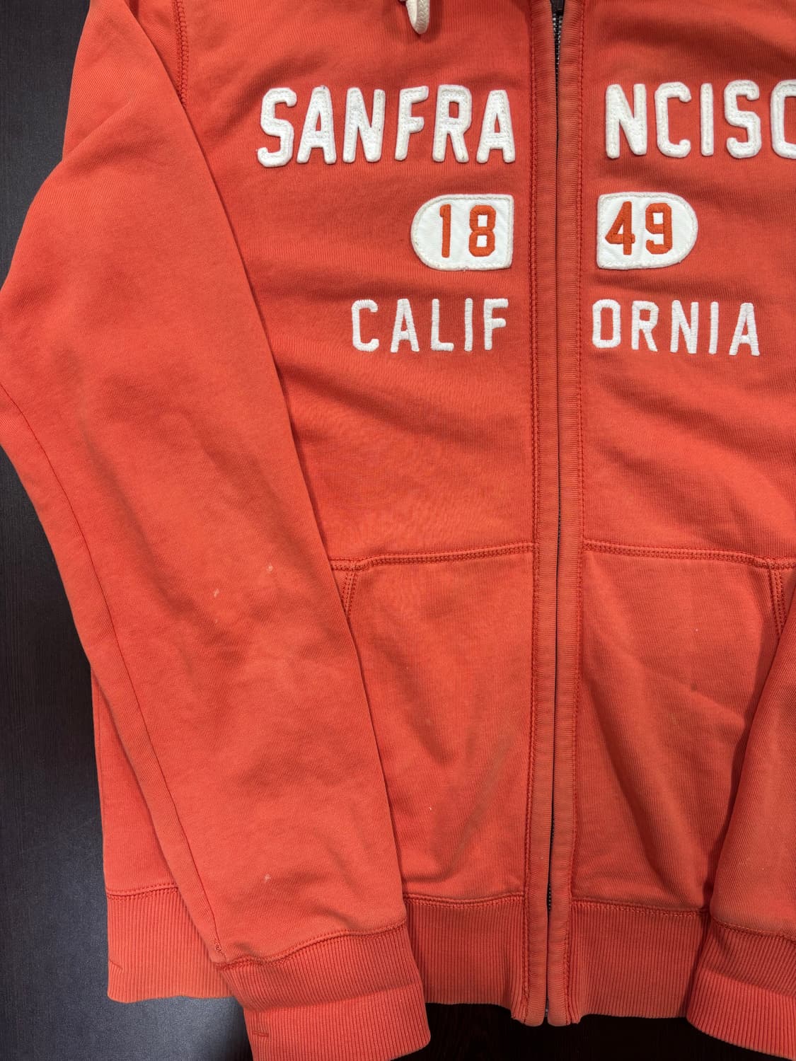 WHO.A.U 캘리포니아 오렌지 후드집업 상품이미지3