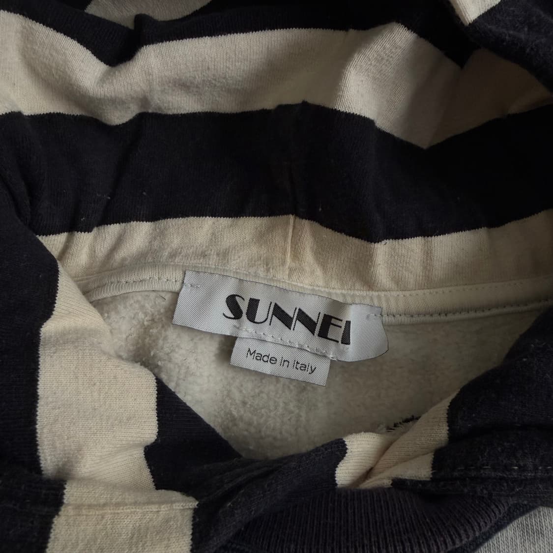 Sunnei 오버핏 레이어드 후드 상품이미지2