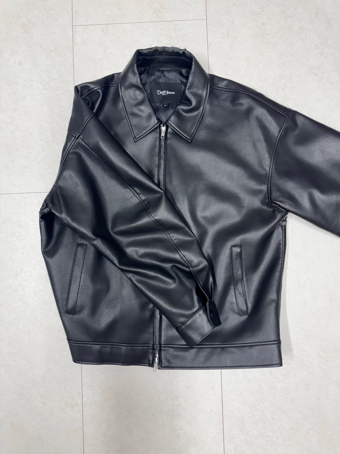 도프제이슨 가죽 자켓 L 상품이미지2