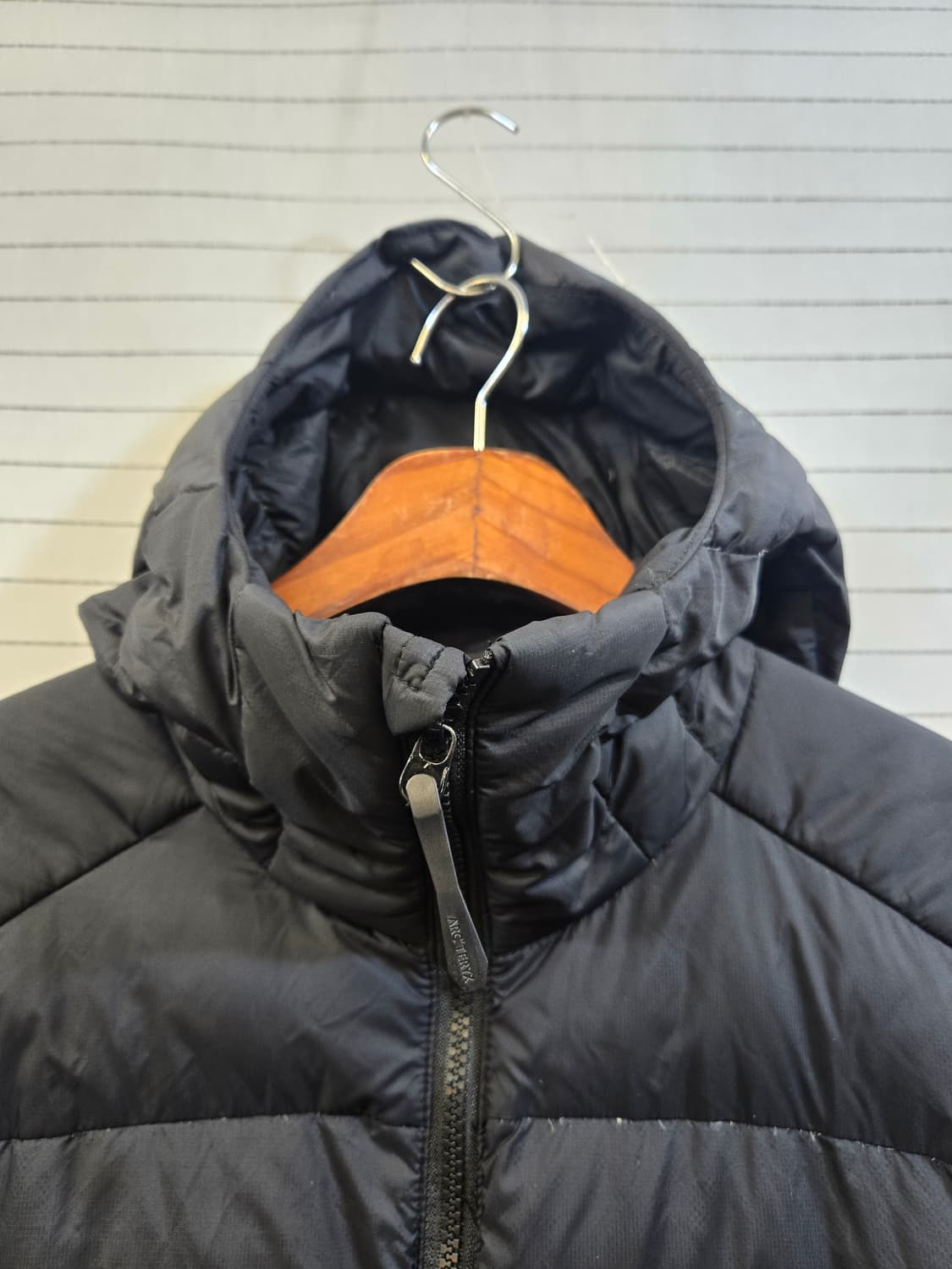 아크테릭스 토륨 후디 여성 L 블랙 패딩 상품이미지2