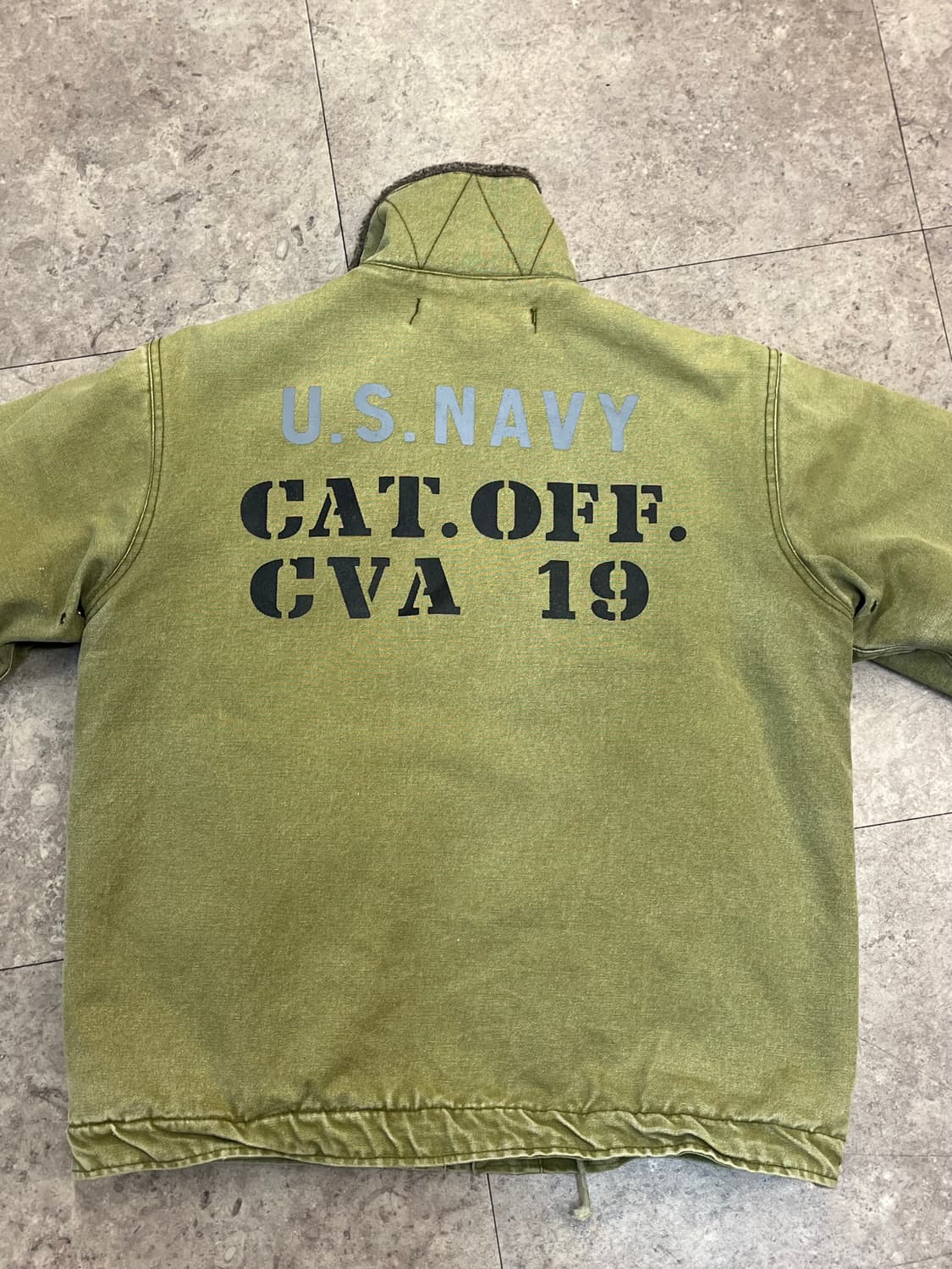 USN 밀리터리 덱자켓 M #csz2747  상품이미지8