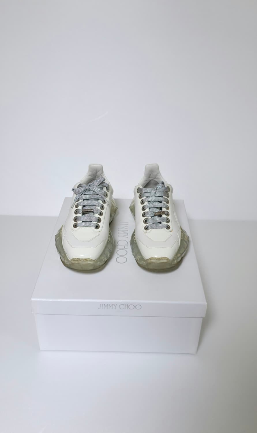 (235)JIMMY CHOO 다이아몬드 스니커즈 상품이미지1