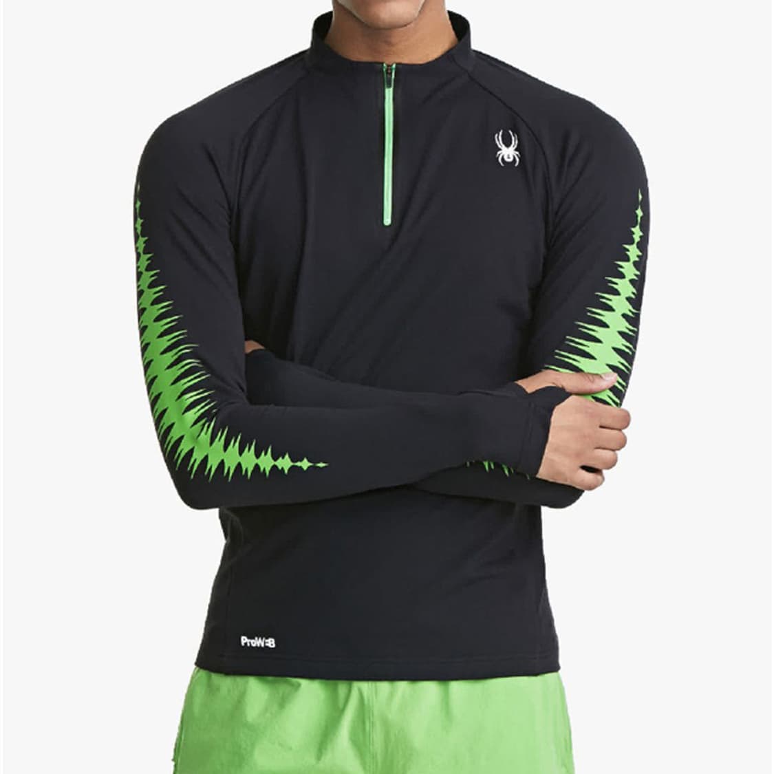 스파이더 러닝용 기능성 긴팔티 M (영화 '용감한 시민' 등장제품) 상품이미지6