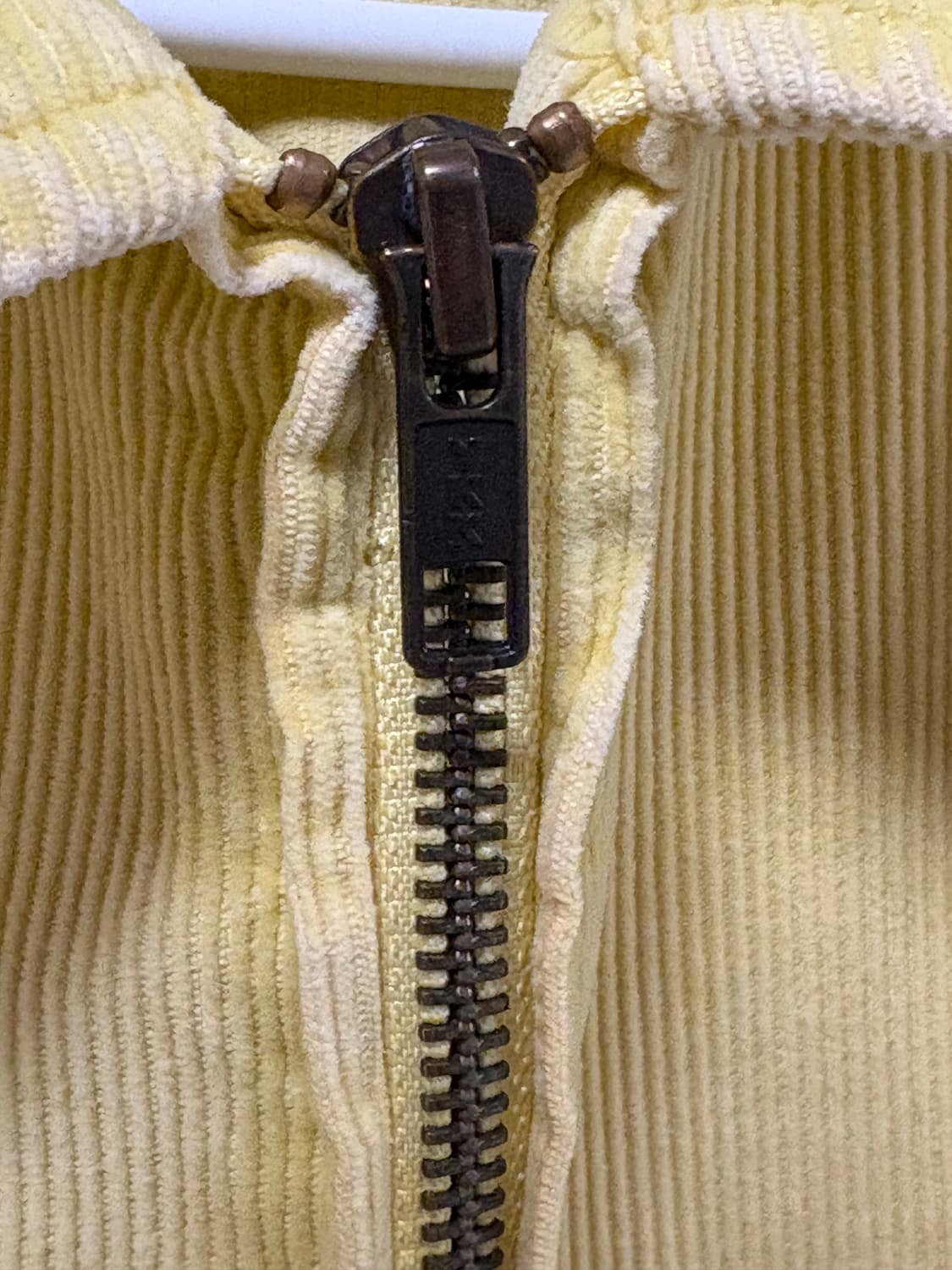 [L]슈프림 워시드 코듀로이 집업 셔츠 옐로우 24ss 상품이미지6