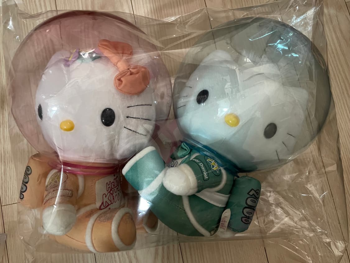 [새상품] 99년도 고전 키티 다니엘 인형 세트 (우주인 키티 다니엘) 상품이미지6