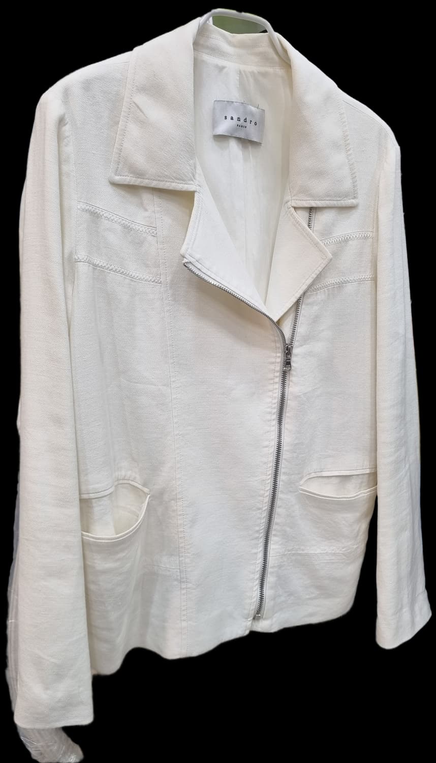 산드로 여성 자켓 아이보리 54호 상품이미지3