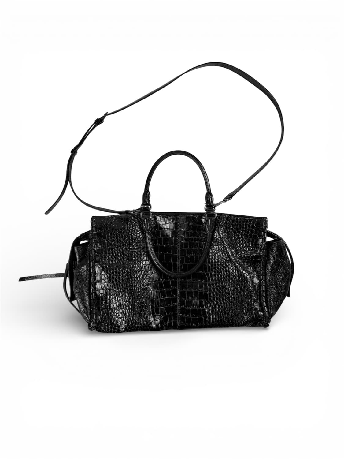 rouge&lounge 크로커 엠보 2way 레더 백 상품이미지5