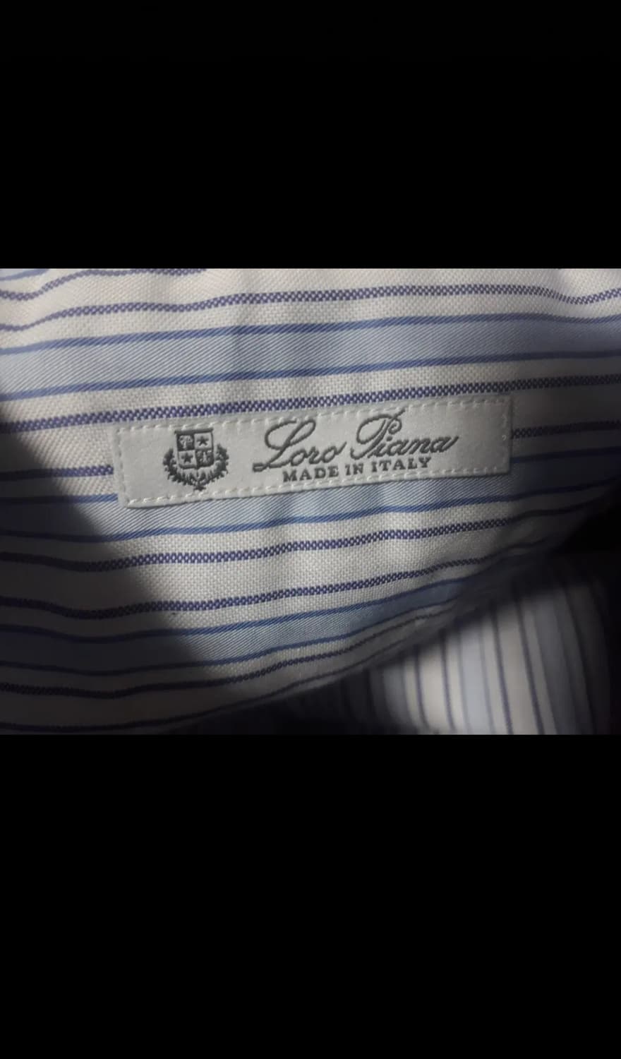 [판매] Loro Piana 로로피아나 이탈리아 핸드메이드 셔츠 상품이미지8