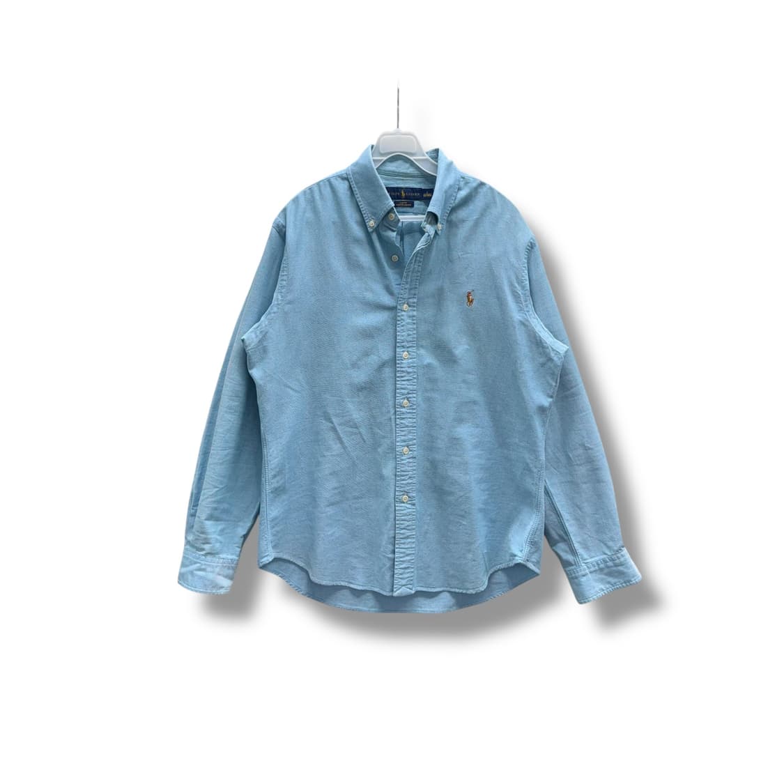 [L] 폴로 슬림핏 스카이 셔츠 상품이미지3