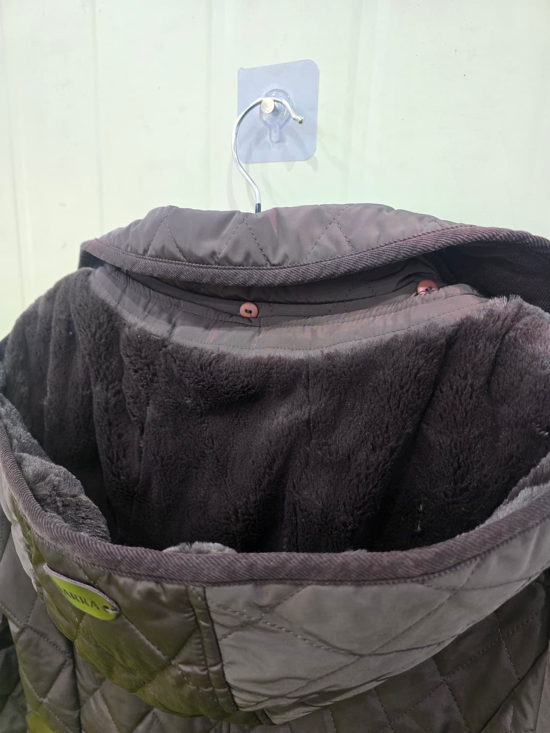 KARRA 퀼팅 롱 코트 90 상품이미지4