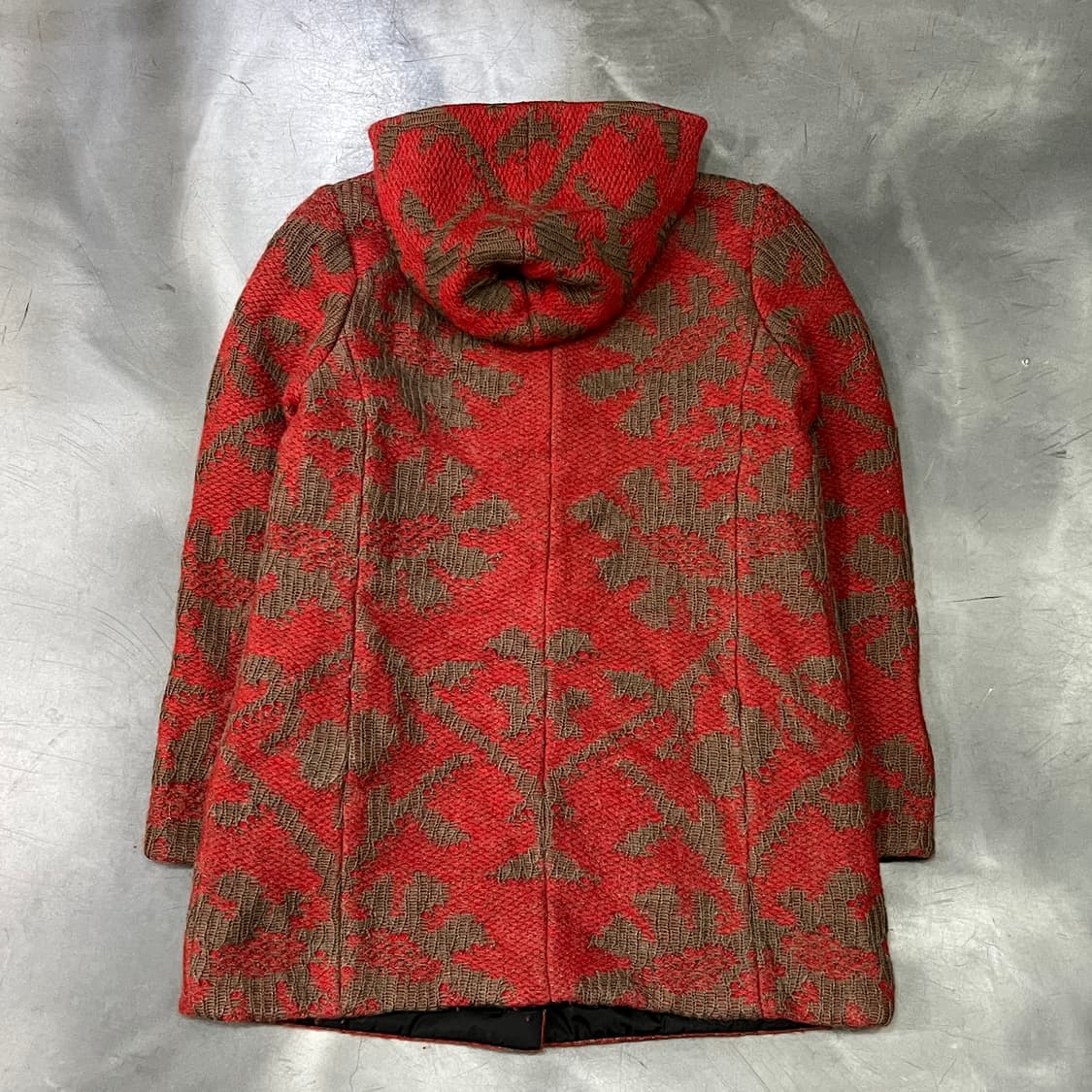  미쏘니 리버시블 패턴 후드 자켓 y14518 상품이미지2