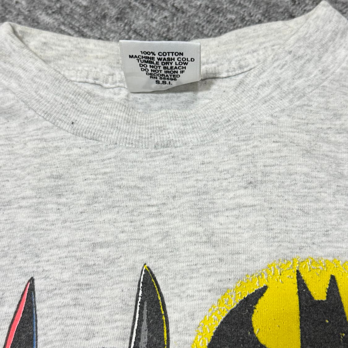 빈티지 SSI 배트맨 티셔츠 90s Made in USA  상품이미지6