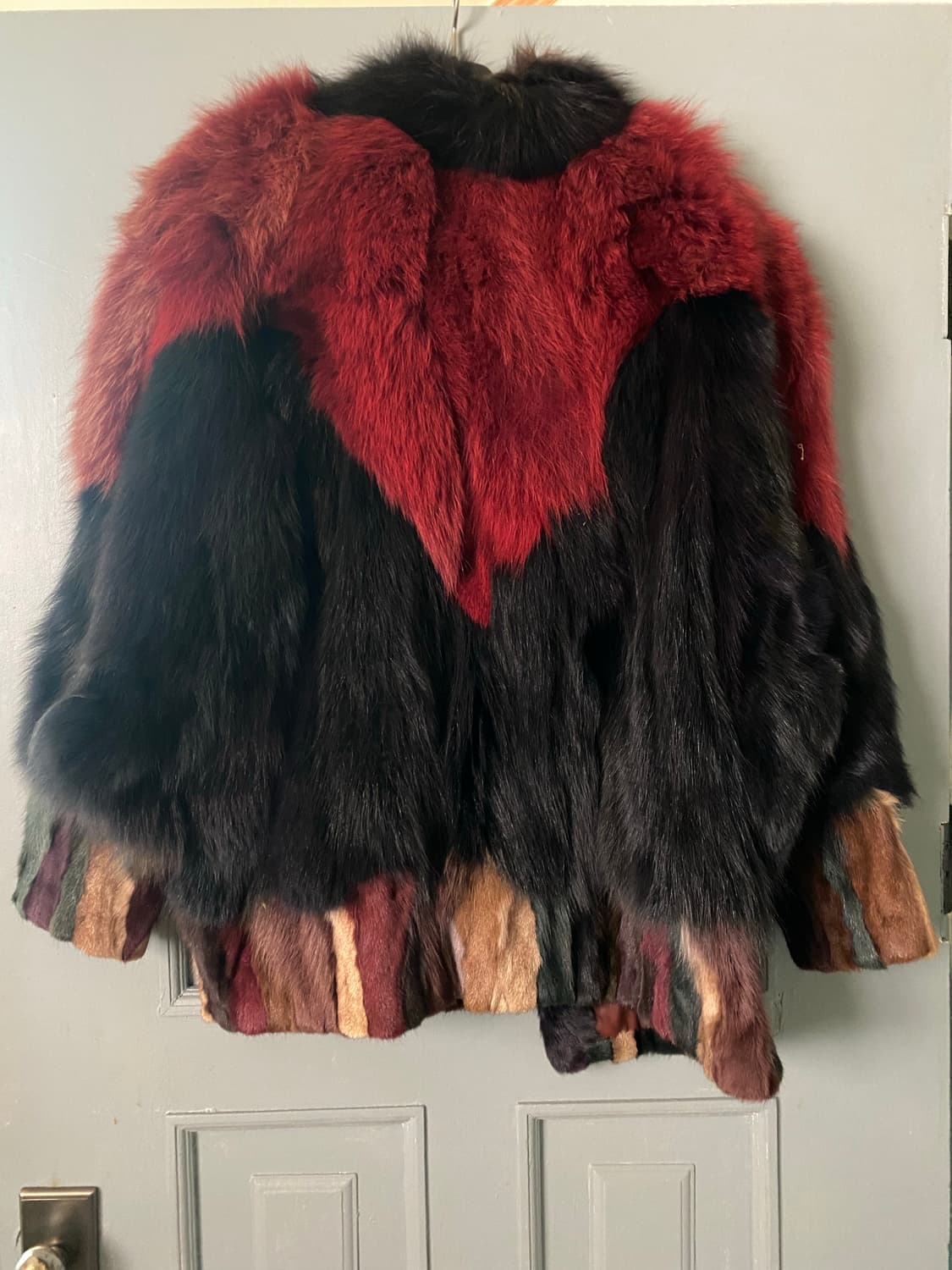 사가폭스 컬러 퍼 자켓 상품이미지5