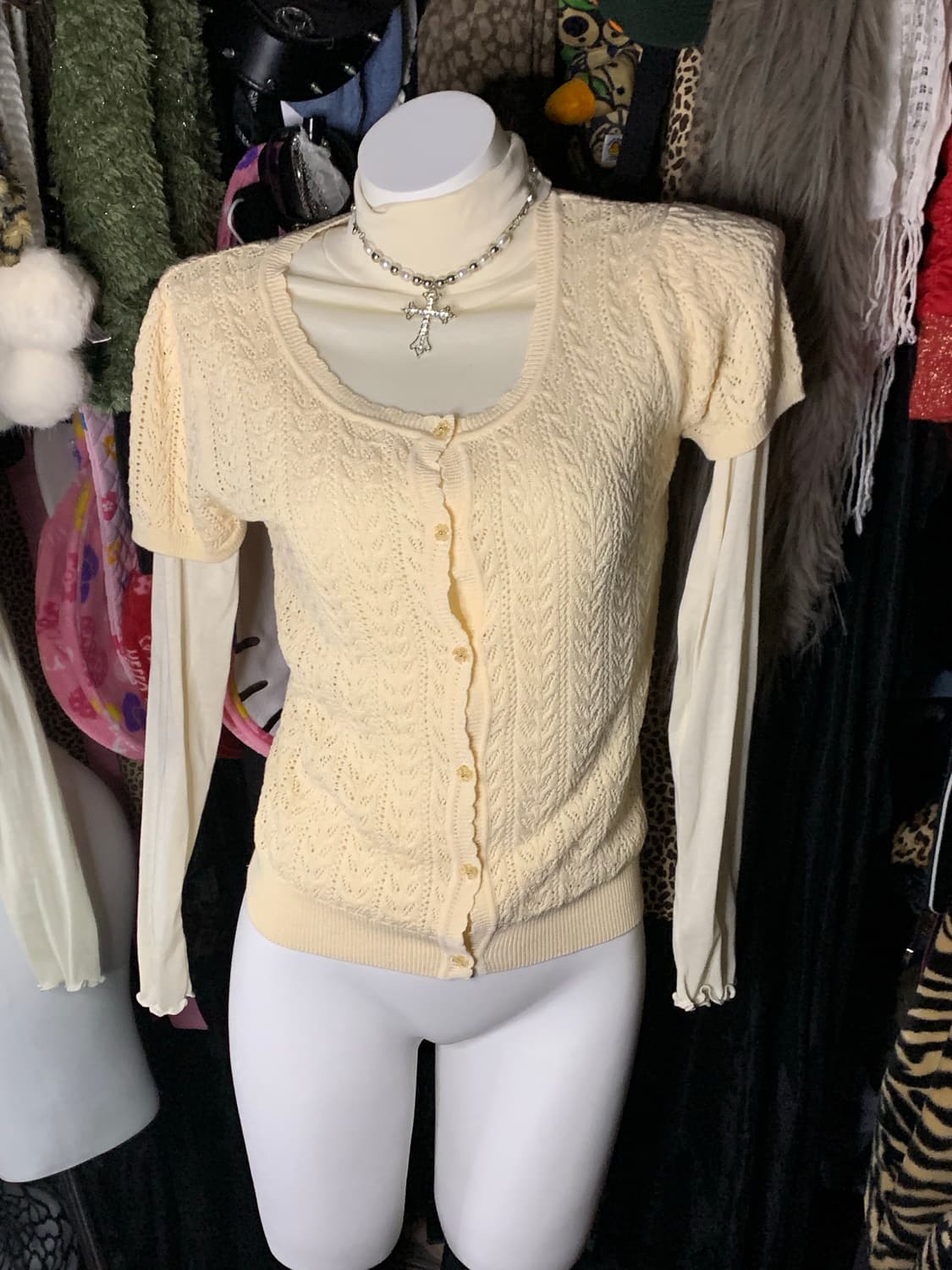 모리 로걀 나나하치 가디건 셋 상품이미지1