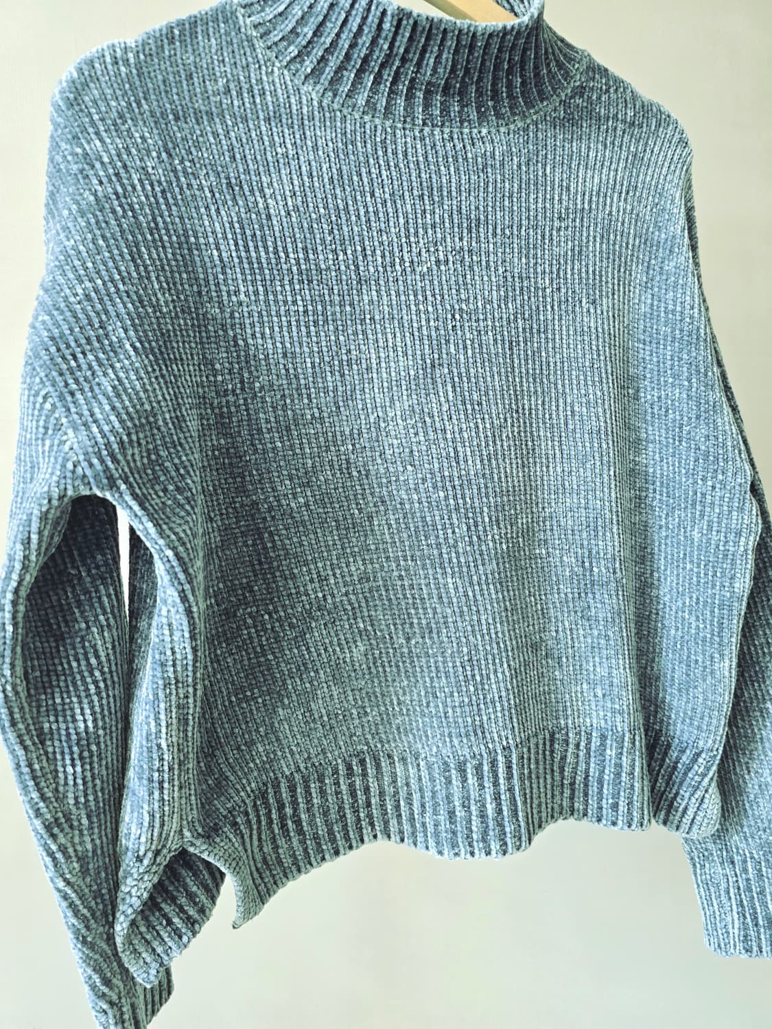 Urban Research ITEMS 틸 벨벳 골지 니트 (Free) 상품이미지5