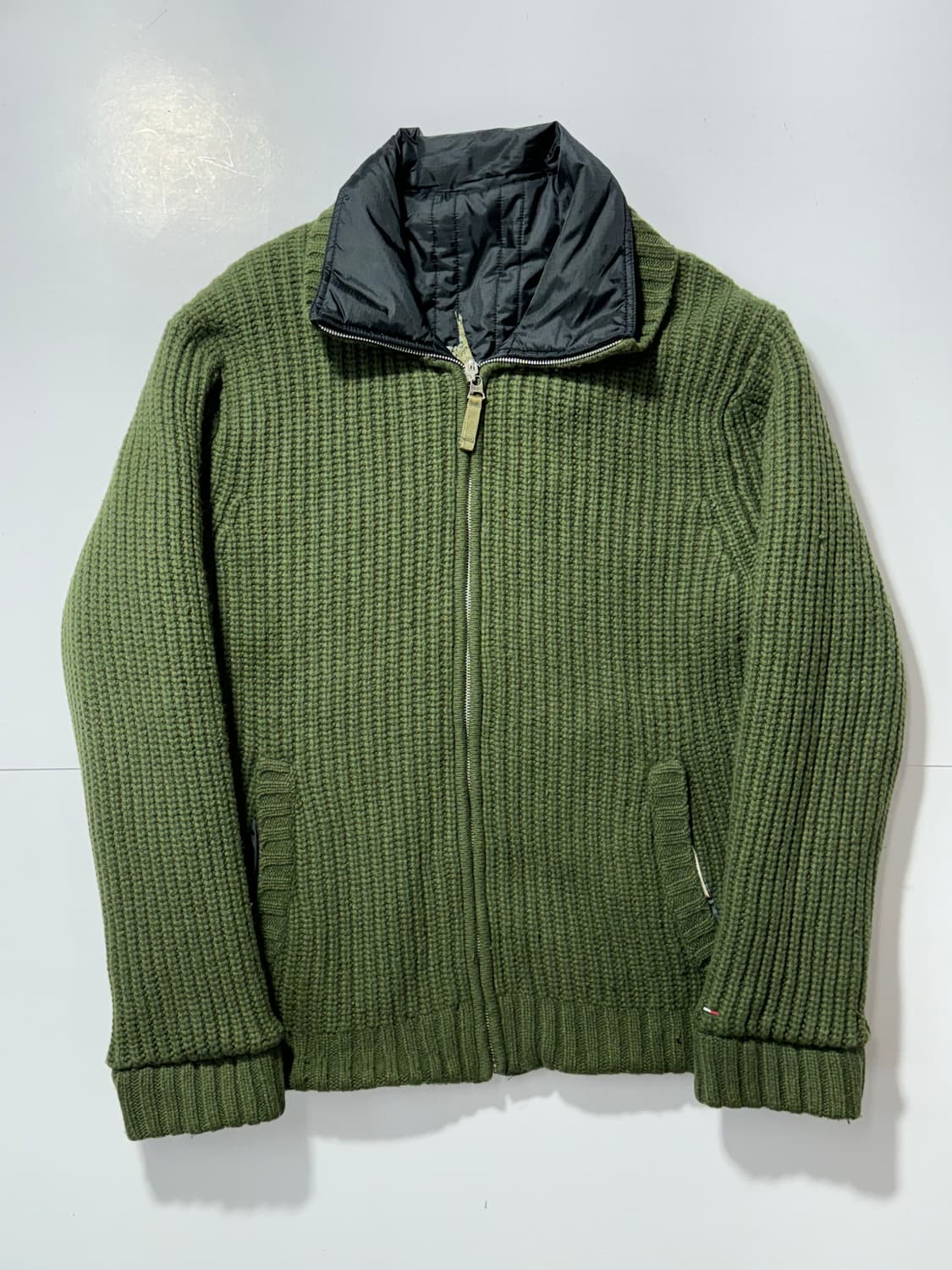 타미 힐피거 리버시블 니트 집업 자켓 상품이미지4