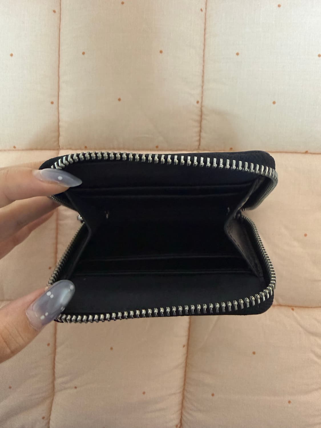 Y-3 Crinkle Leather Wallet Black 상품이미지4