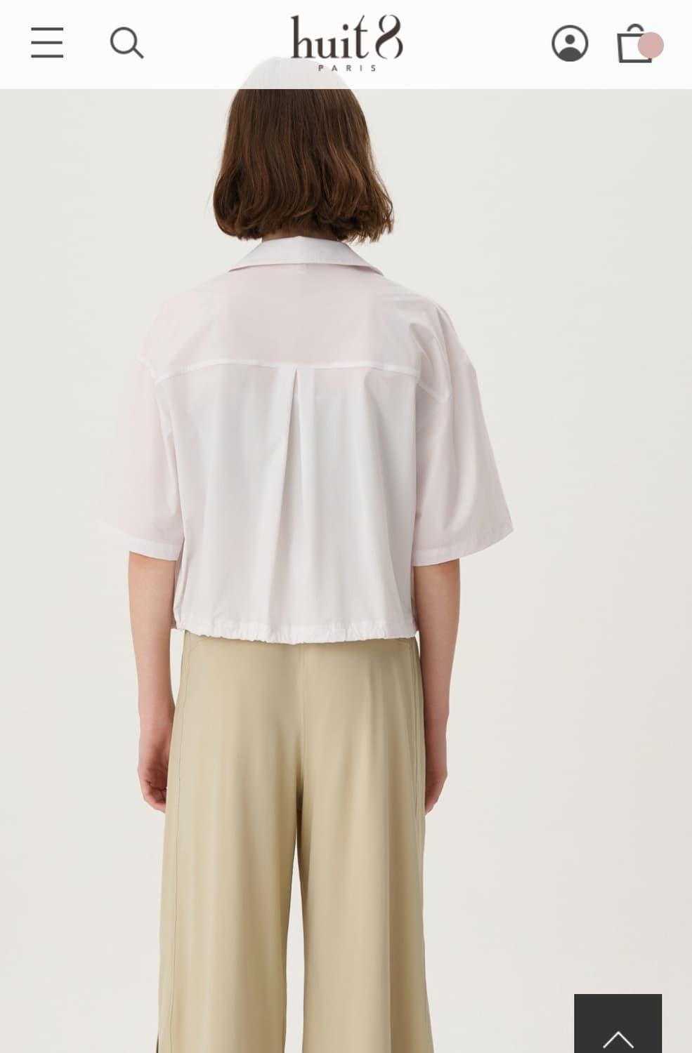 (새상품)위뜨8 경량포켓 반팔셔츠M 상품이미지8