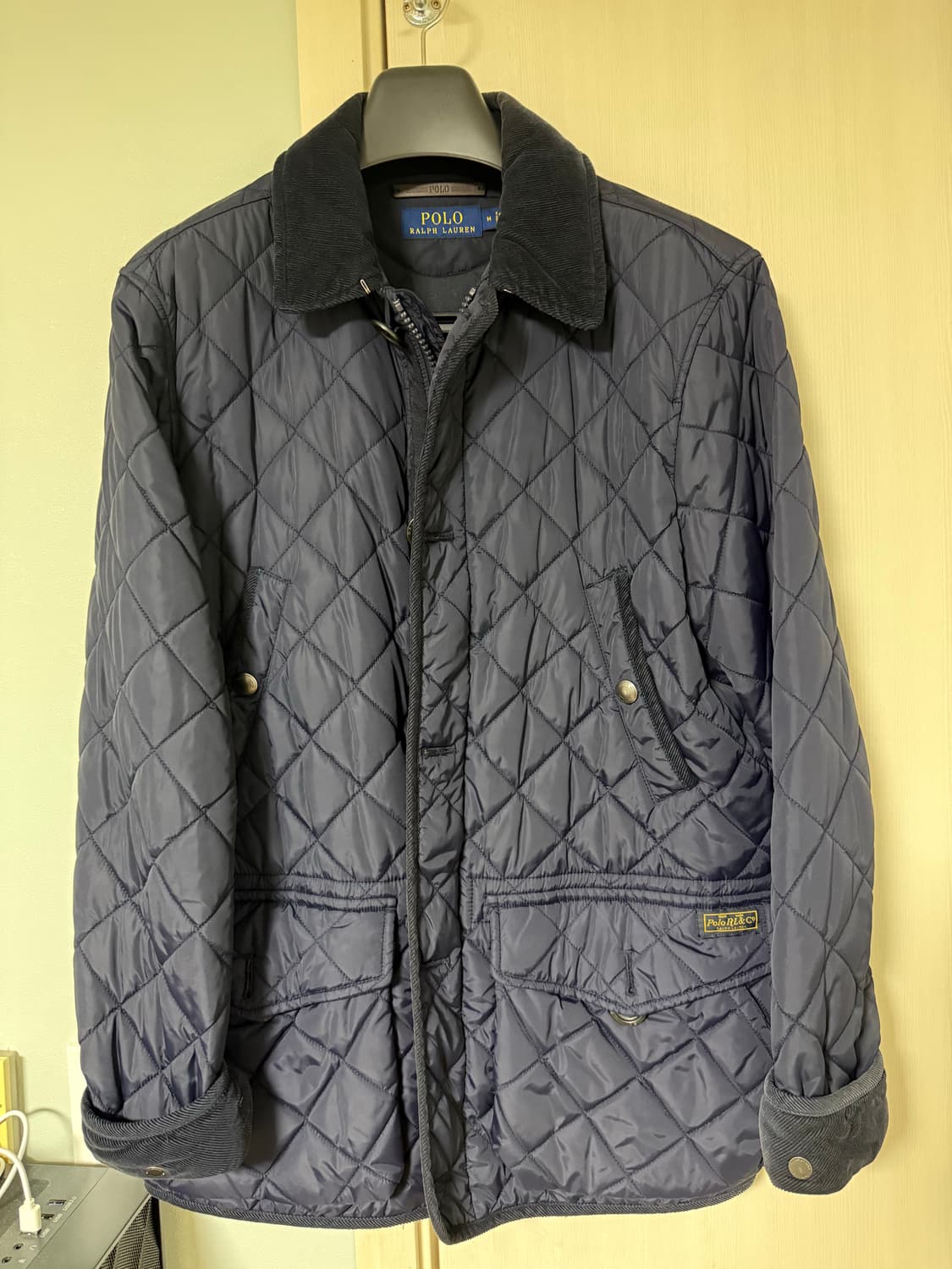 폴로 퀼팅자켓 상품이미지1