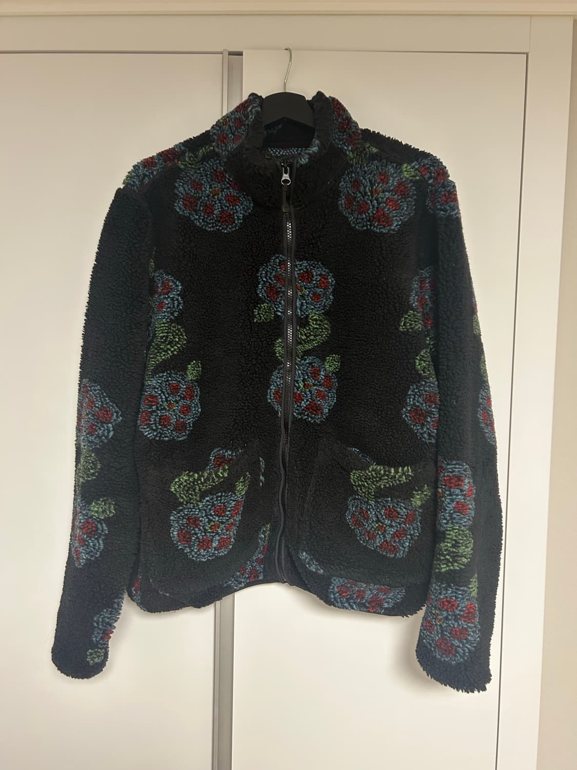 Stussy Flor Sherpa Black M 상품이미지4