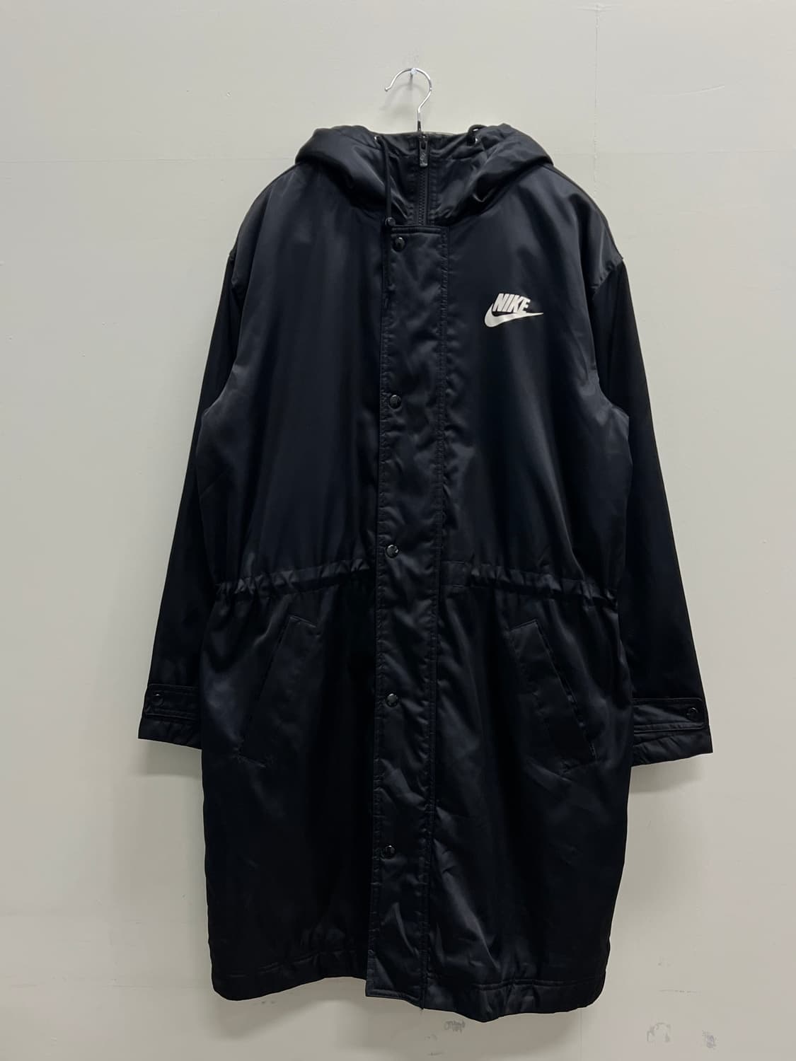 나이키 빅로고 합성 필 파카 돕바 블랙 상품이미지2