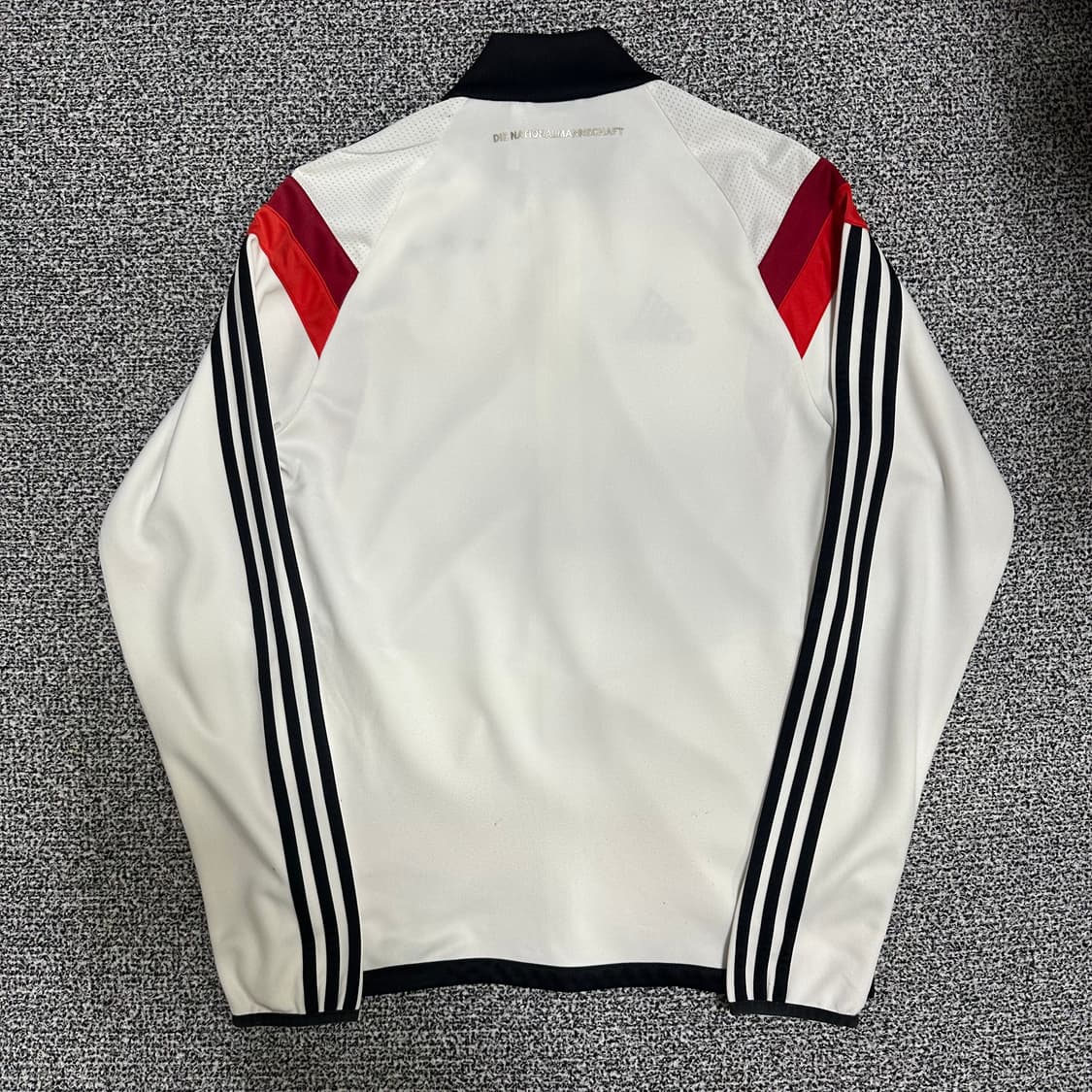 (90) 아디다스 독일 축구 국가대표팀 트랙탑 화이트 져지 상품이미지4