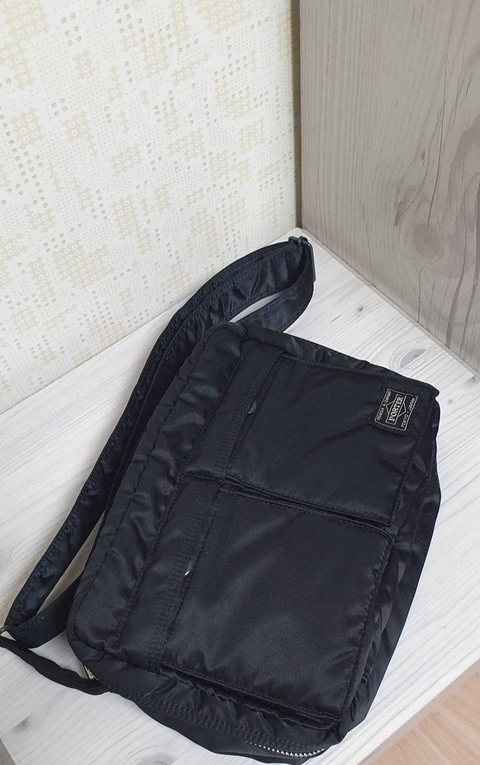 요시다 포터 탱커 숄더백 스몰 블랙 판매 상품이미지2