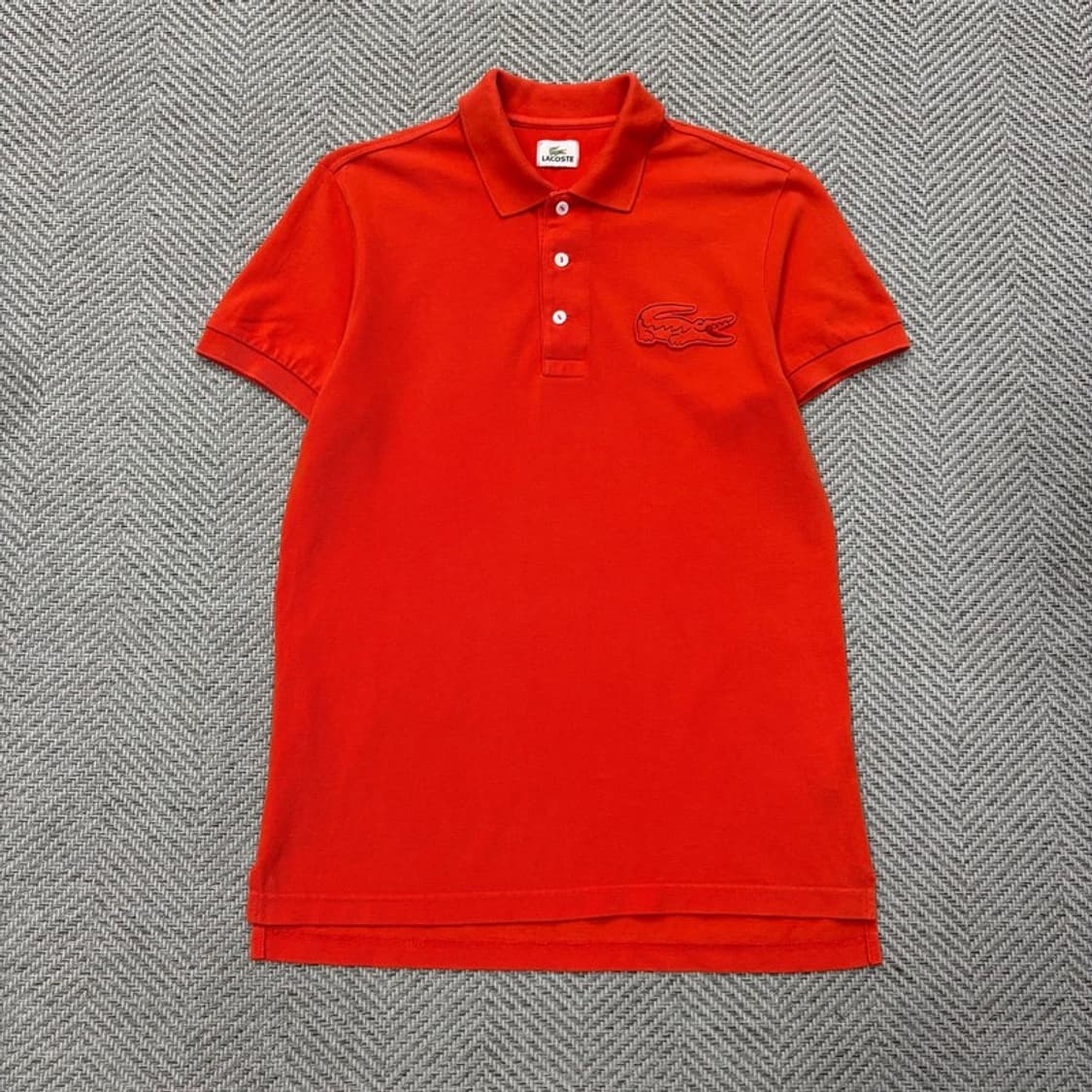 라코스테 빅로고 자수 피케티셔츠 v3008 상품이미지1