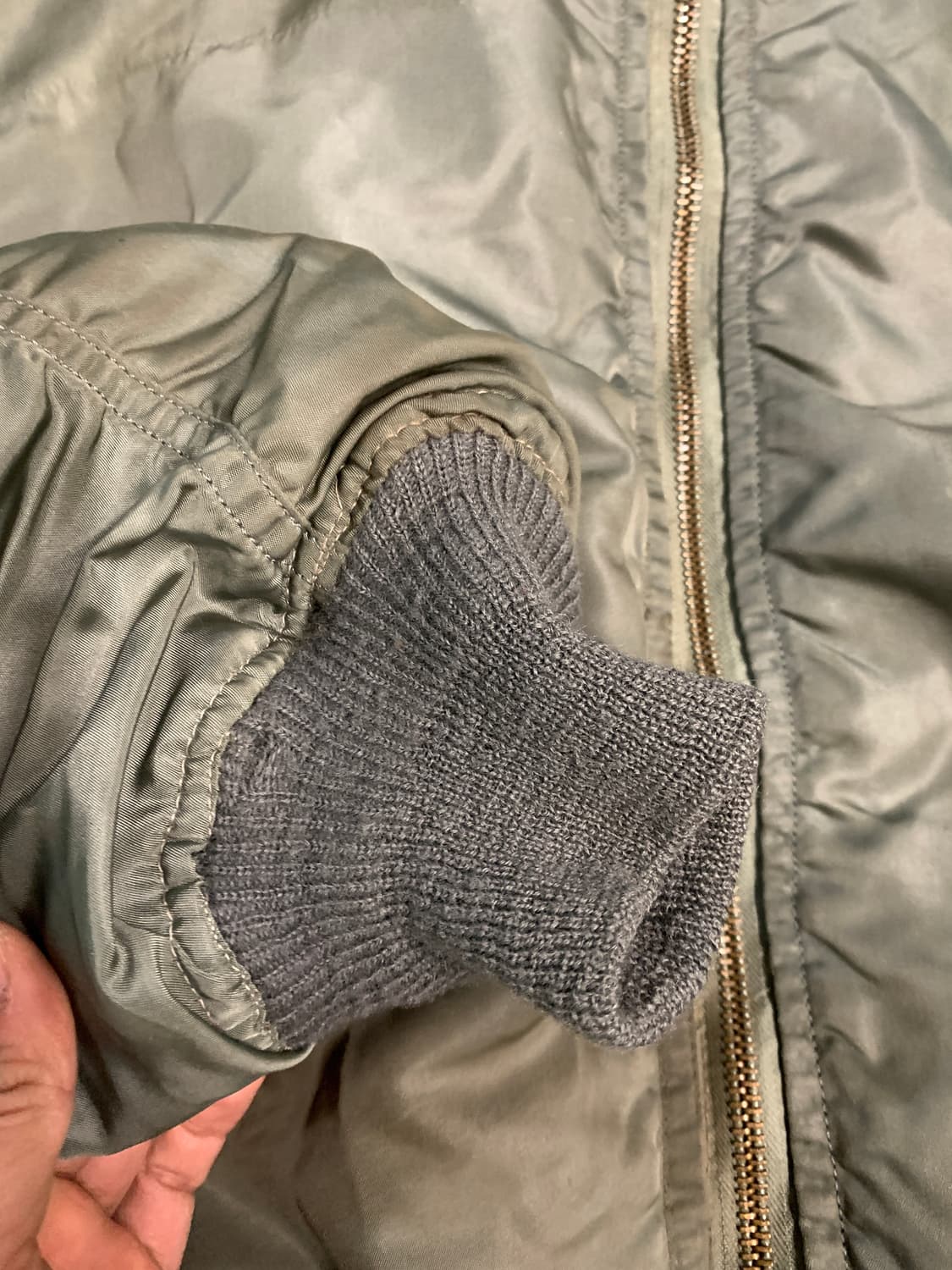 RARE) 60s L-2B 자켓 XL 상품이미지3