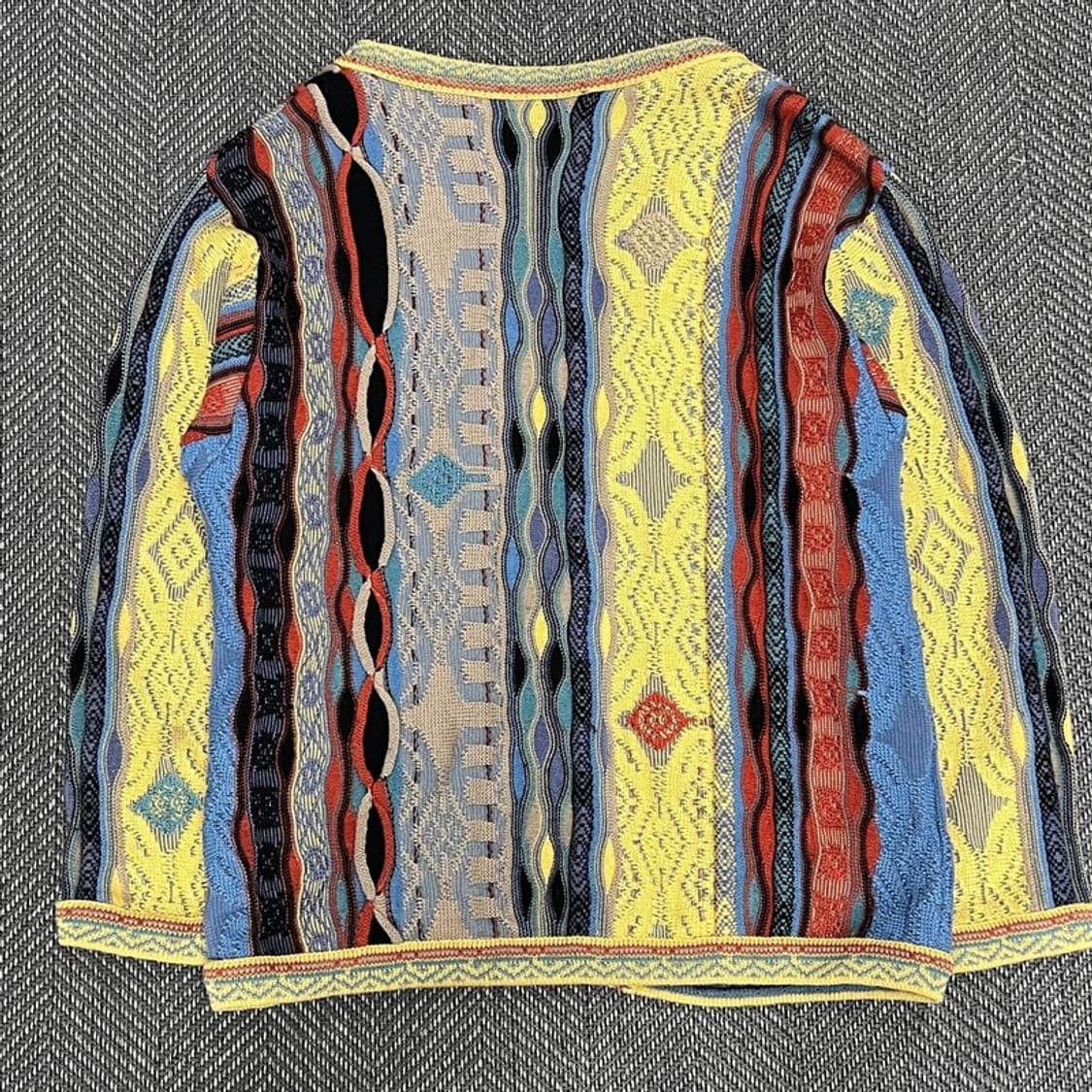 멀티컬러 케이블 가디건 v0999 상품이미지2