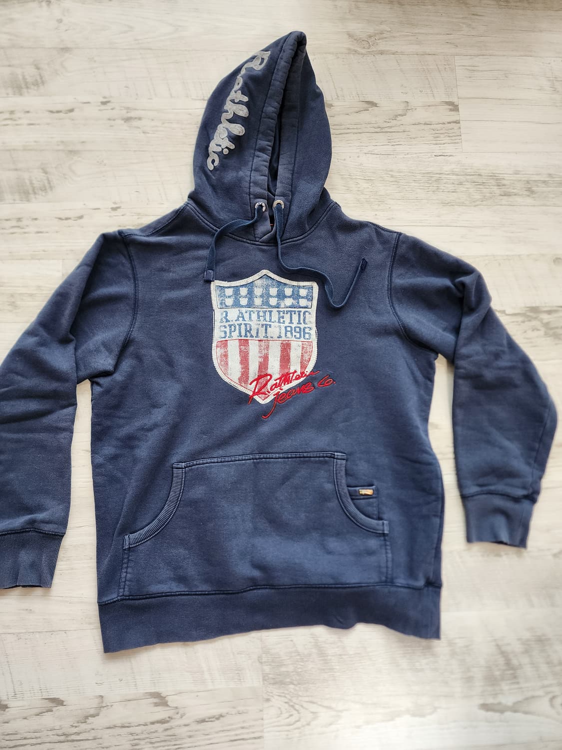 R.ATHLETIC 라틀레틱 후드 티셔츠 팜. XL(100~105)사이즈 상품이미지1