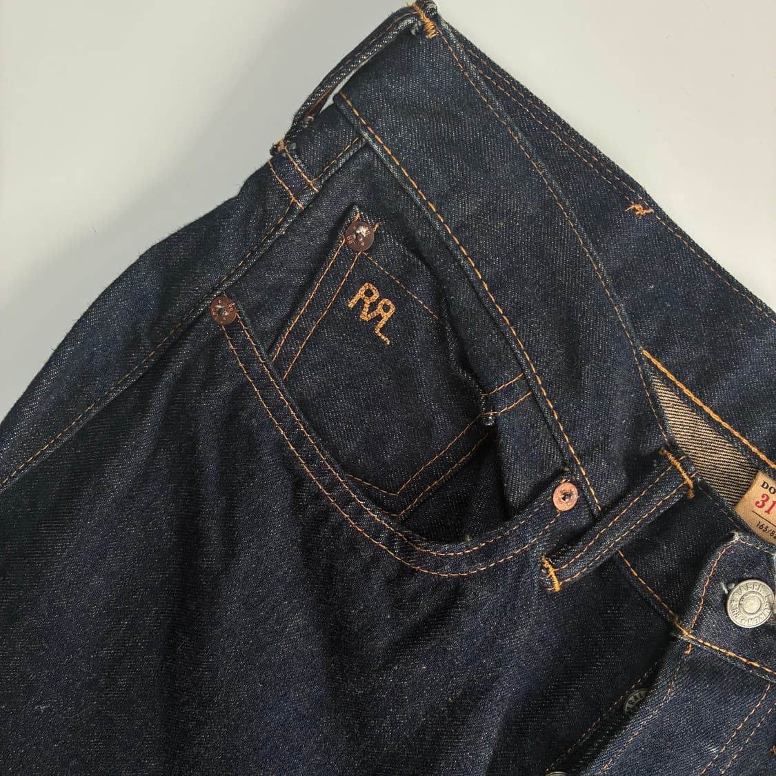 RRL  더블알엘 스트레이트 레그 데님 팬츠 상품이미지4