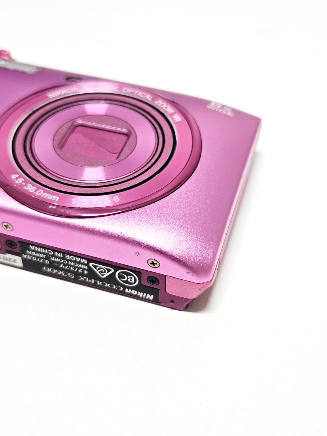 니콘 쿨픽스 Nikon Coolpix S3600 디카 디지털카메라
 상품이미지3