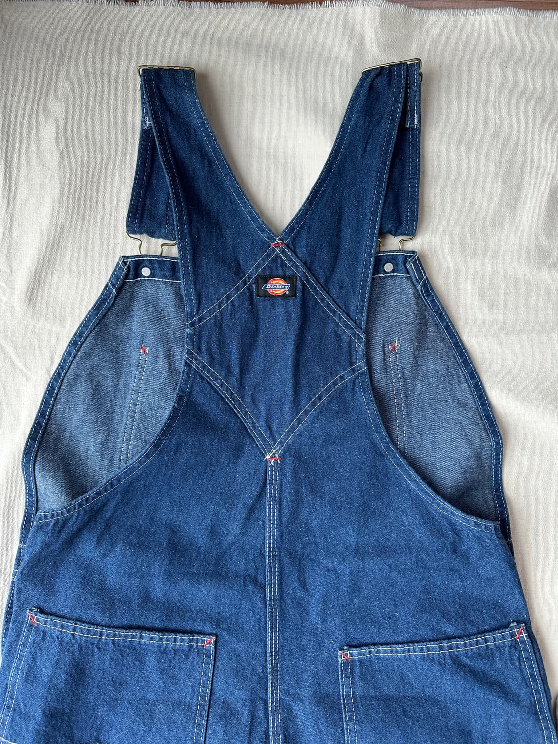 디키즈 인디고 데님 멜빵 오버롤 32x30 상품이미지7