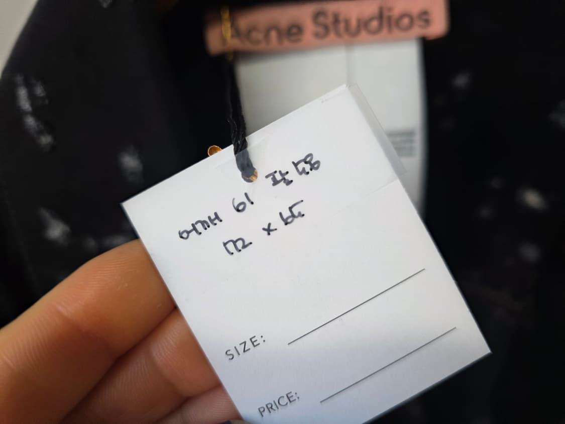 아크네 정품데님자켓 상품이미지9