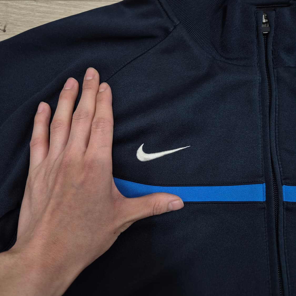 나이키 스우시 로고 배색 트랙탑 져지 2XL(110) 상품이미지4