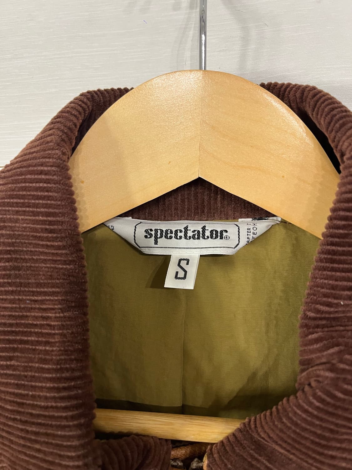 [스펙테이터]헌팅 자켓 _고트스킨 (S) 상품이미지5