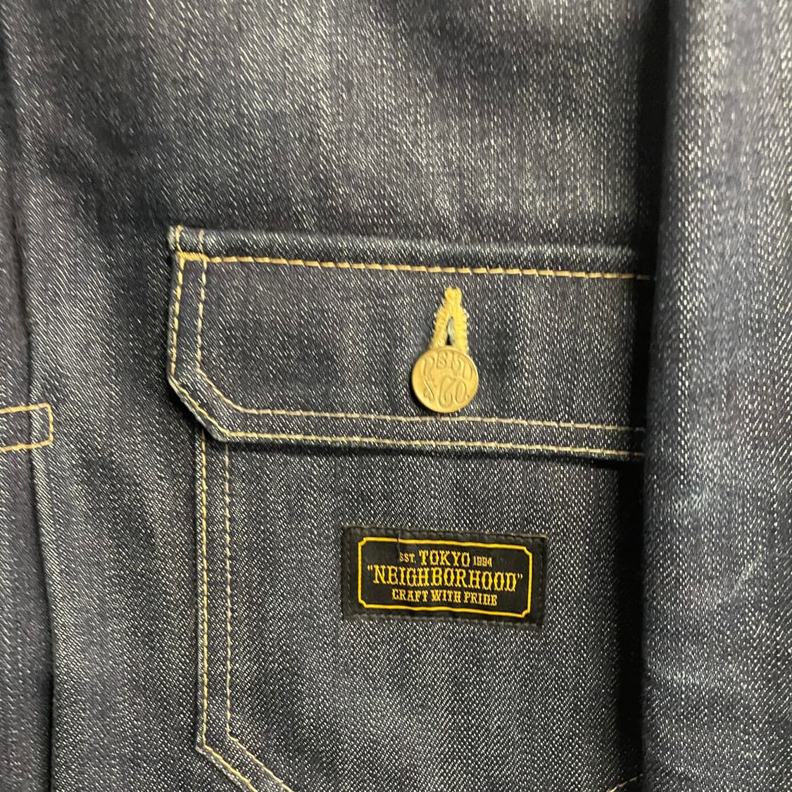16s 네이버후드 리지드 스톡맨 데님자켓 상품이미지5