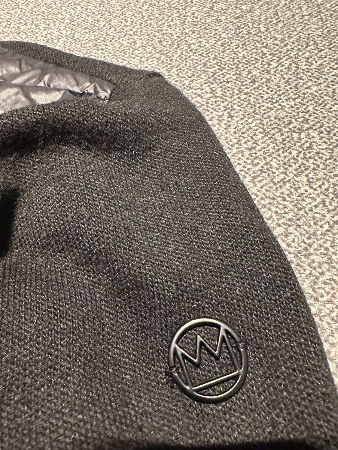 (새상품) Jean Michel Basquiat 구스다운 니트집업 105 상품이미지3