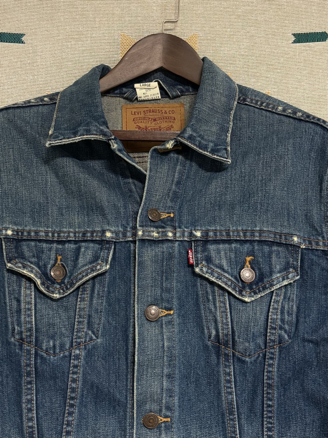 리바이스 3세대 데님자켓 L 상품이미지4